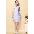 Cheap and Beautiful Factory Price Robe florale et robe brodée